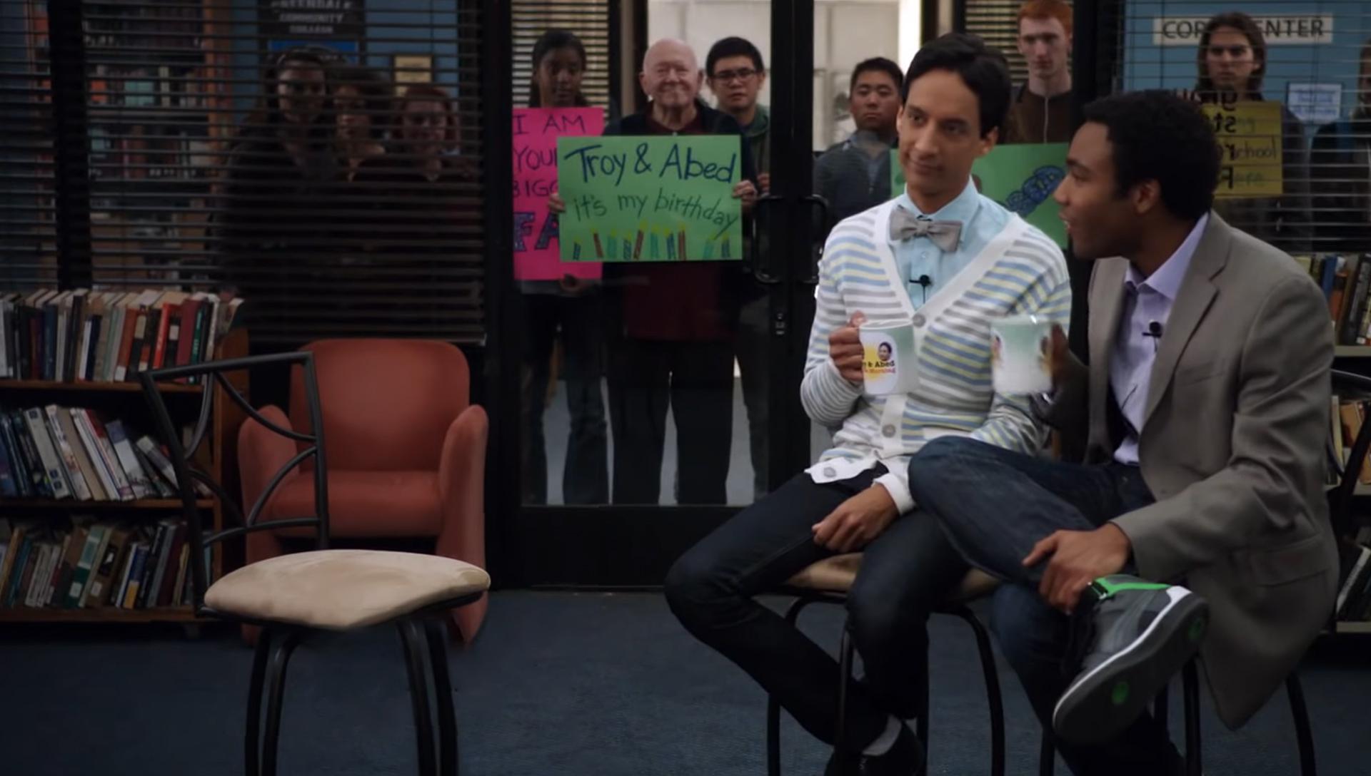 Community - Sit with Troy and Abed