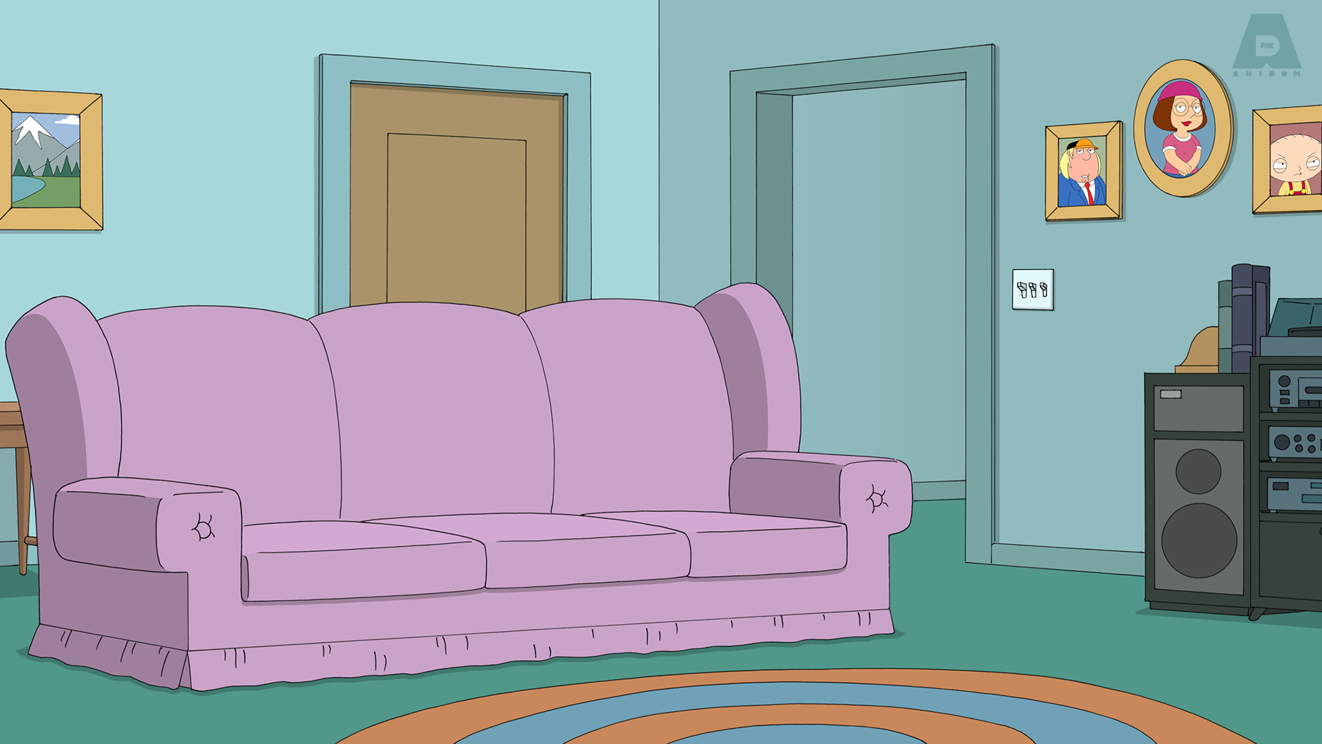 Family Guy 2 - Living Room couch