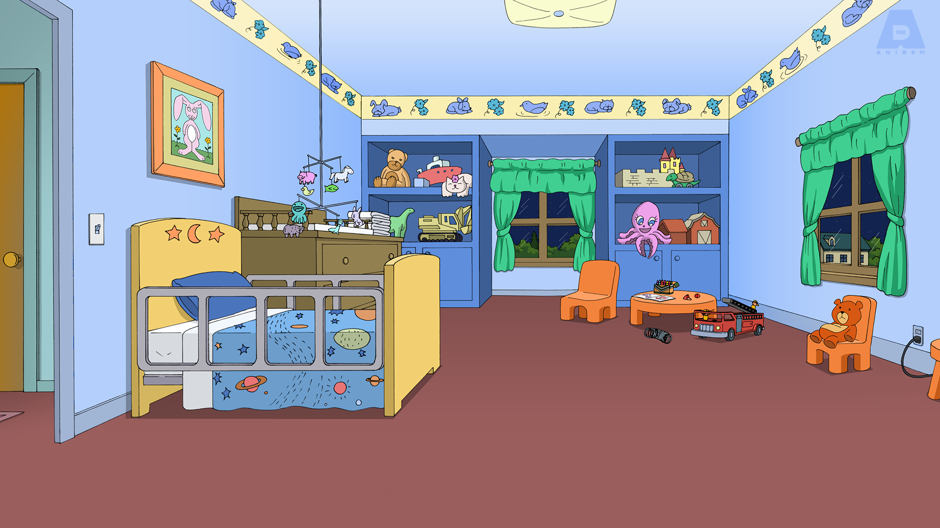 Family Guy - Childs Bedroom