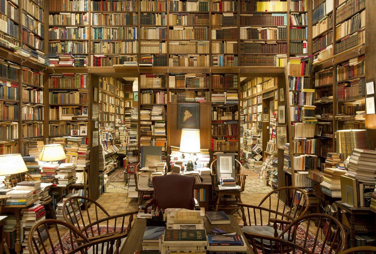 Home library - Llibrary of retired Humanities professor Richard A. Macksey