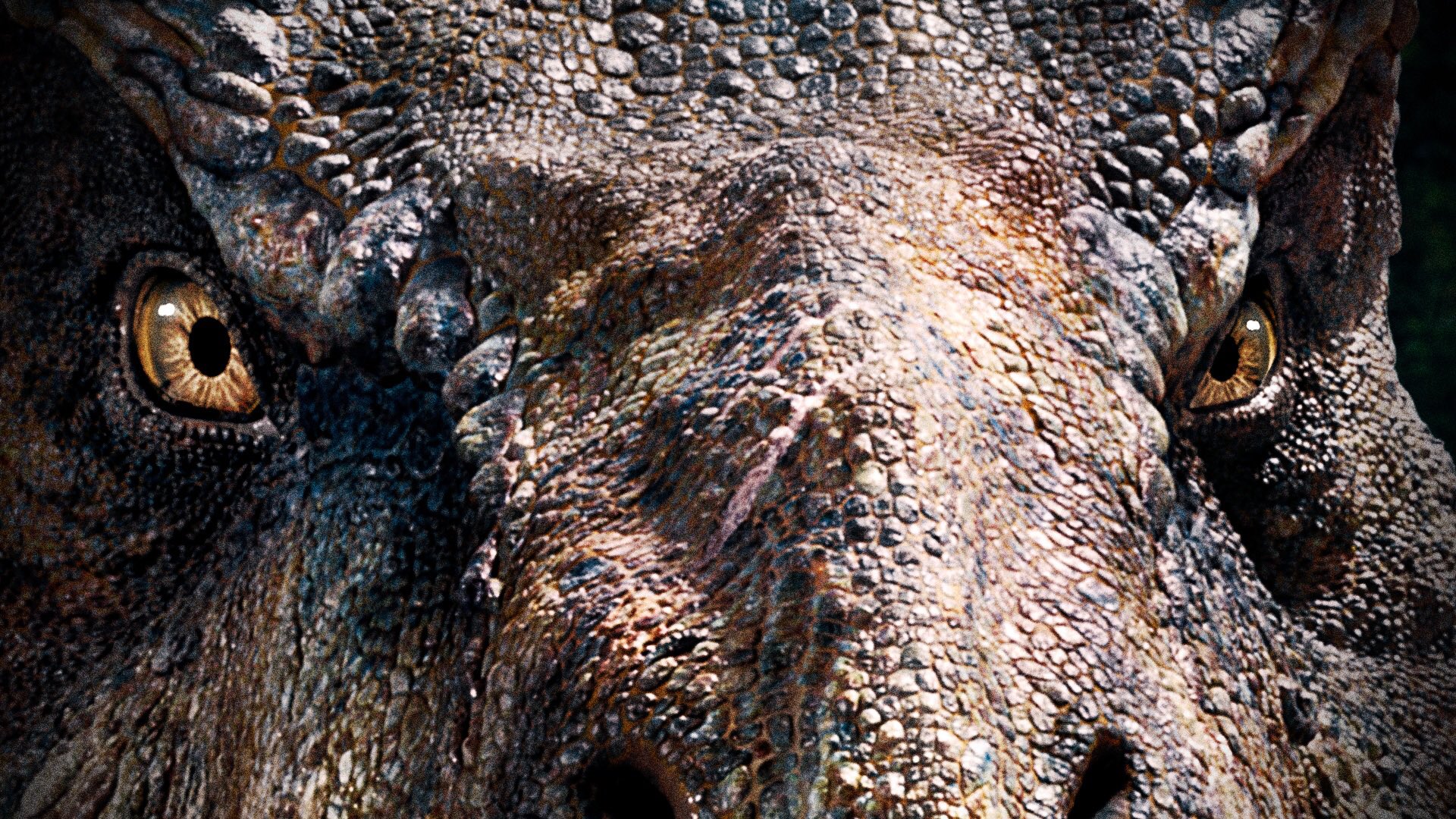 Jurassic World 2 - Dinosaur head close up