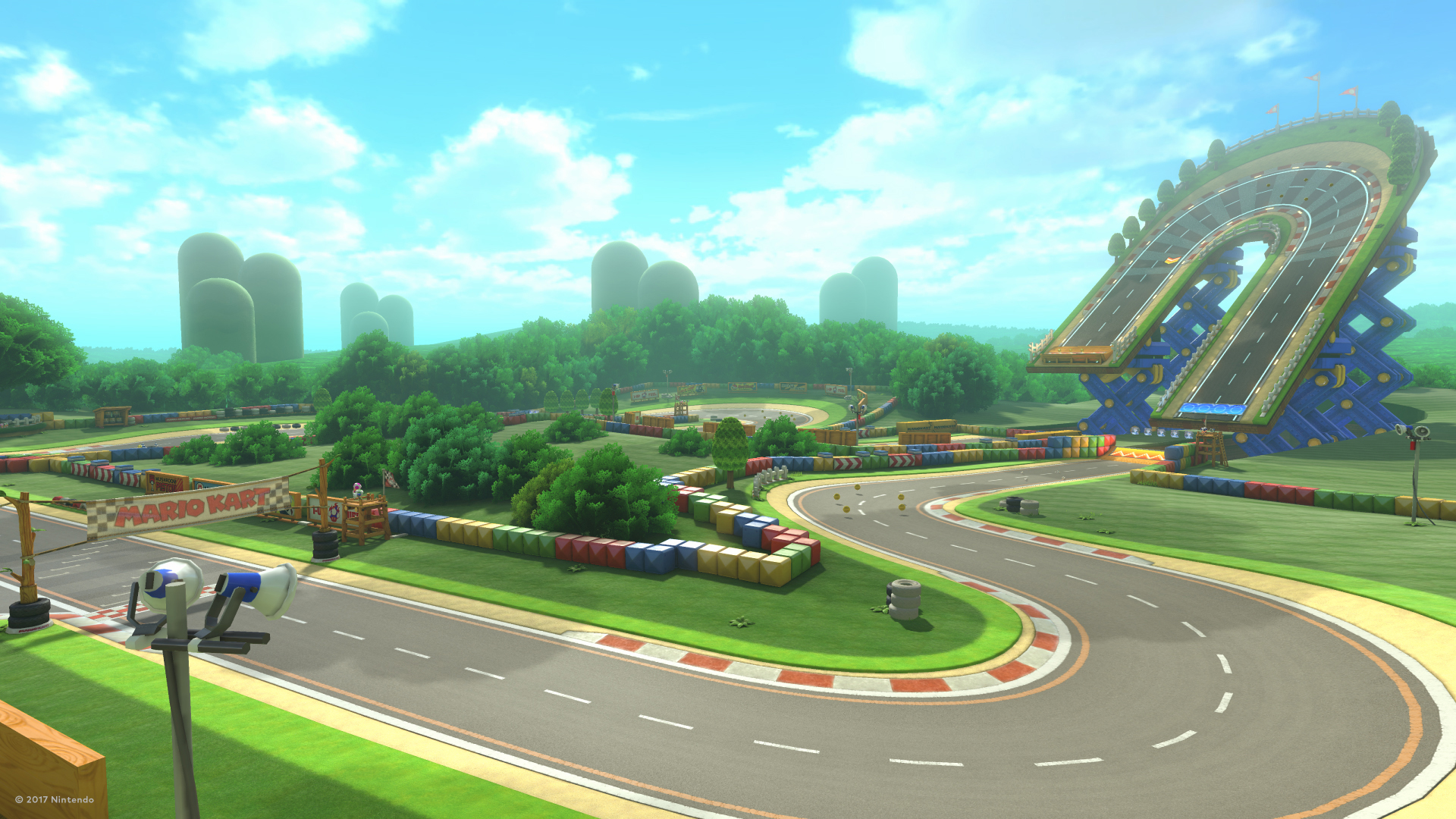 Mario Kart - Computer generated racetrack