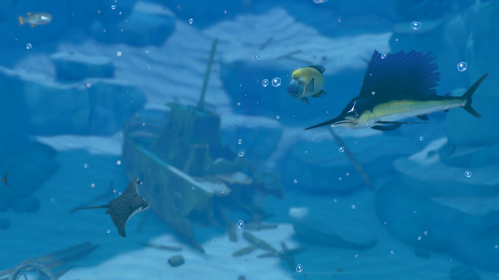 Nintendo Labo 2 - Underwater scene