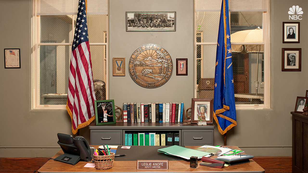 Parks and Recreation - Leslie Knops Office