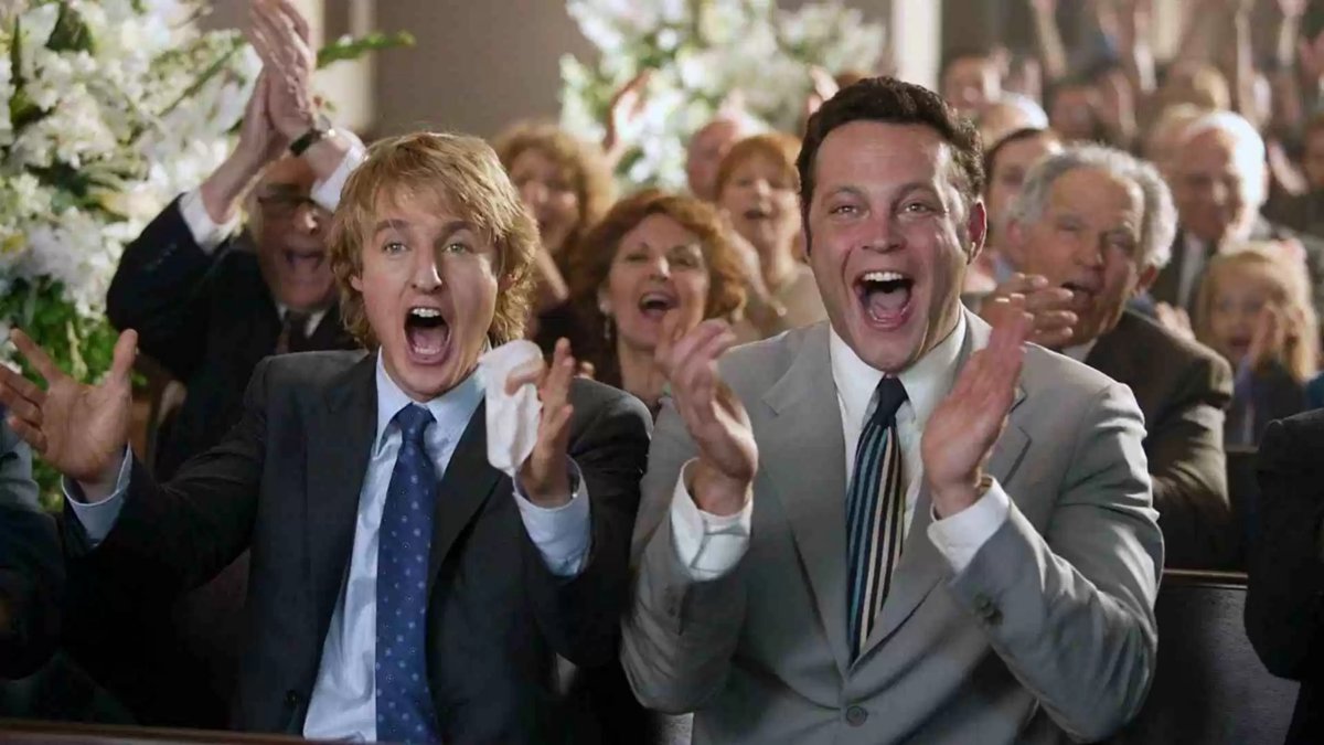 Wedding Crashers - Cheering at a Wedding in Wedding Crashers