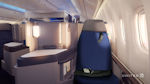 Siège d'avion en classe affaires - United Airlines Polaris Business class