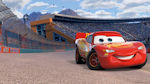 Cars 3 - Lightning McQueen sur le circuit du film Cars