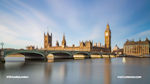 London - Big Ben - Big Ben and Houses of Parliament landscape