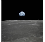 NASA - Vue de la Terre depuis la Lune