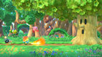 Nintendo Kirby - Paysage forestier généré par ordinateur