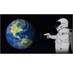 Spaceman meme - Popular meme, Astronaut with a gun